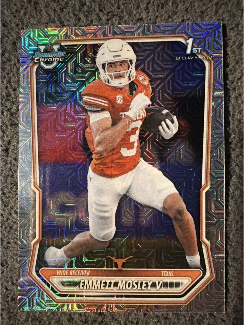 2026 Bowman U Chrome Emmett Mosley V 1st Bowman Mojo #BCP-142